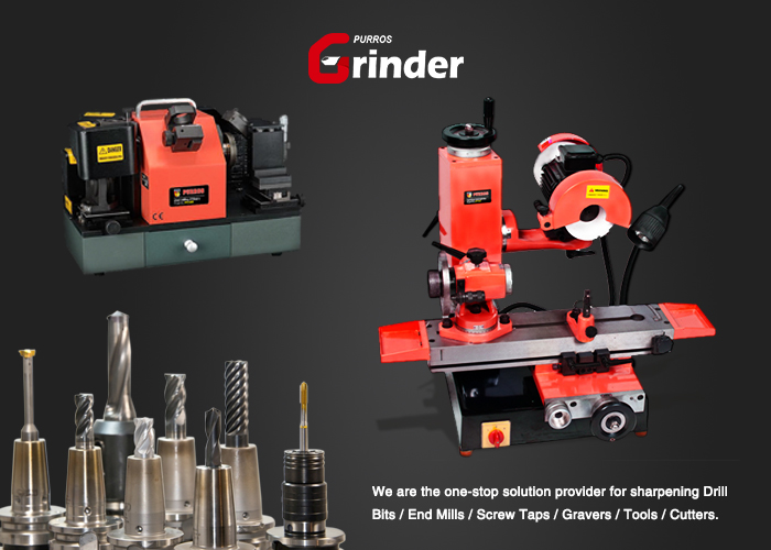 www.drillbitgrinder.com The Universal Tool Grinder is offered by Purros Machinery Co., Ltd., a professional OEM/ODM tool grinder manufacturer and supplier, End Mill Grinder, Twist Drill Grinder, Lathe Cutter Grinder, Carving Tool Grinder, Drill Sharpener, Universal Grinder, etc.
